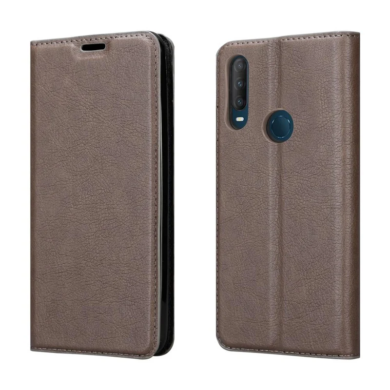 Cadorabo Hülle kompatibel mit Alcatel 1S 2020 Schutzhülle mit Magnetverschluss, Standfunktion und Kartenfach