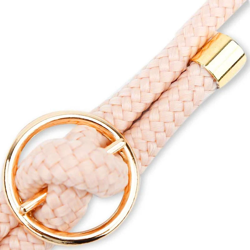 Cadorabo Handy Kette kompatibel mit Huawei P40 Silikon Schutzhülle mit Gold Ringen, Kordel Band und abnehmbarem Etui
