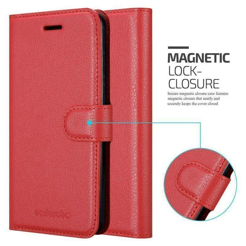 Cadorabo Hülle kompatibel mit Huawei P40 PRO / P40 PRO+ Schutzhülle mit Magnetverschluss, Standfunktion und Kartenfach