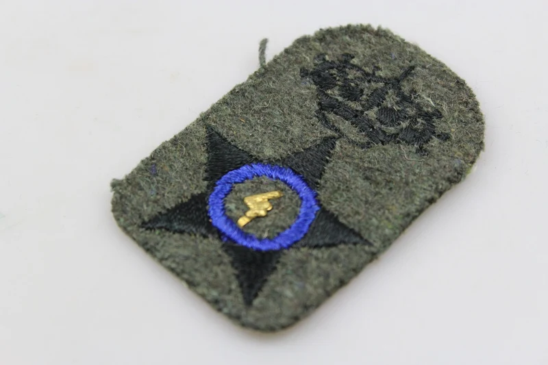 Truppenabzeichen REI WW2 Tasche