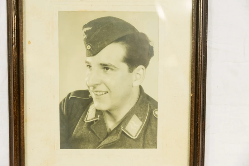 Luftwaffe Studiofoto im Rahmen 32x24 cm