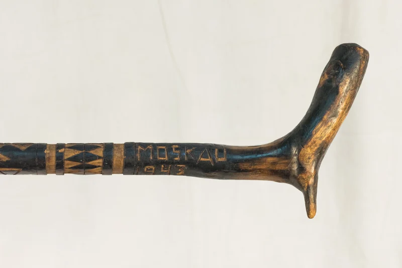 "Wolchow", Spazierstock