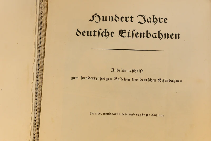 "Hundert Jahre Deutsche Eisenbahnen" 1938