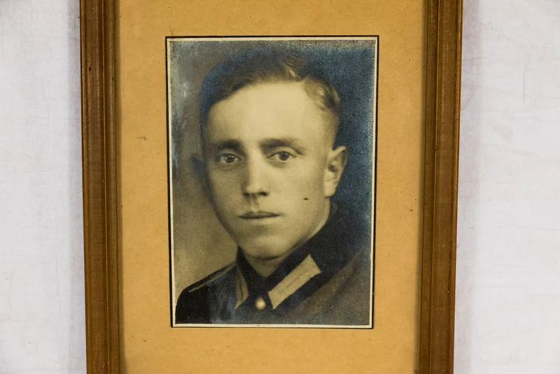 Wehrmacht Studiofoto im Rahmen 32x22 cm