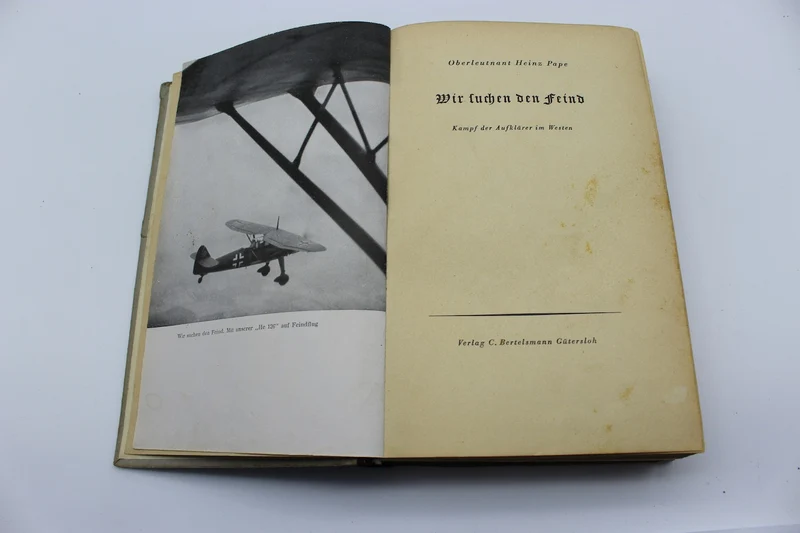 "Wir fuchen den Feind" Heinz Pape - 1941