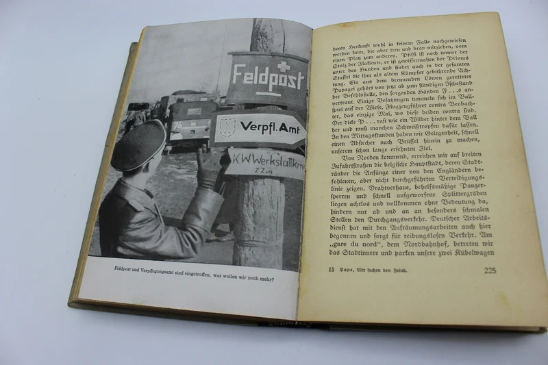 "Wir fuchen den Feind" Heinz Pape - 1941