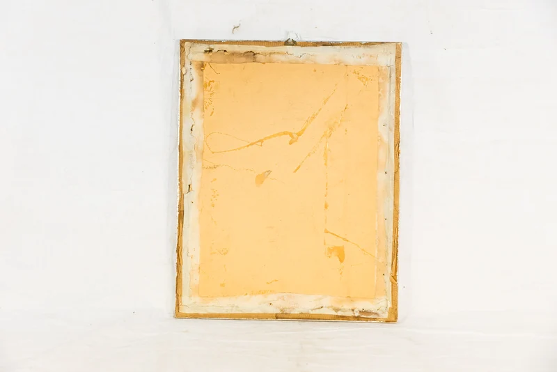 Kohleportrait der Luftwaffe im Rahmen 33x26 cm