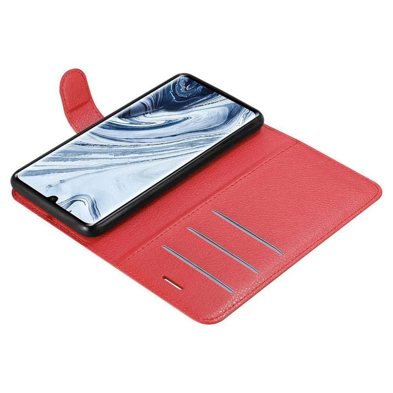 Cadorabo Hülle kompatibel mit Xiaomi RedMi NOTE 10 4G / RedMi NOTE 10S Schutzhülle mit Magnetverschluss, Standfunktion und Kartenfach