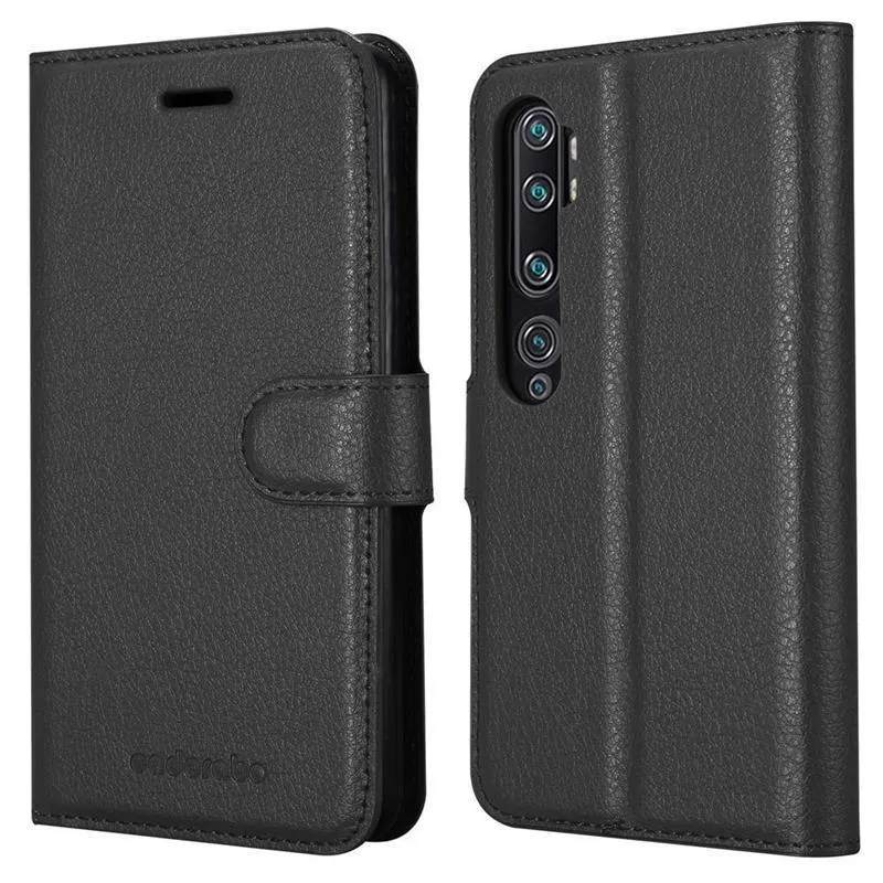 Cadorabo Hülle kompatibel mit Xiaomi RedMi NOTE 10 4G / RedMi NOTE 10S Schutzhülle mit Magnetverschluss, Standfunktion und Kartenfach