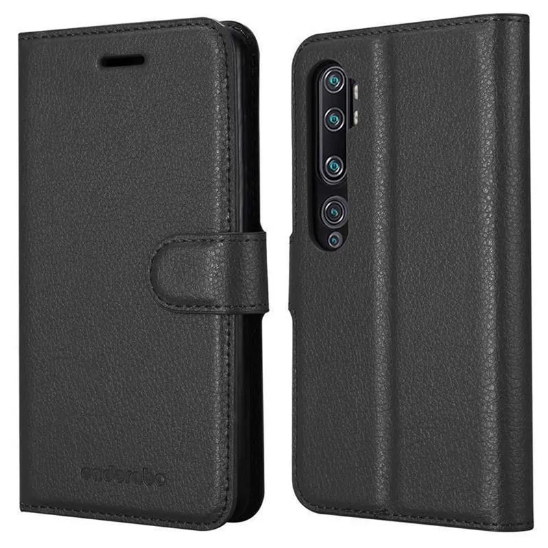 Cadorabo Hülle kompatibel mit Xiaomi RedMi NOTE 10 4G / RedMi NOTE 10S Schutzhülle mit Magnetverschluss, Standfunktion und Kartenfach