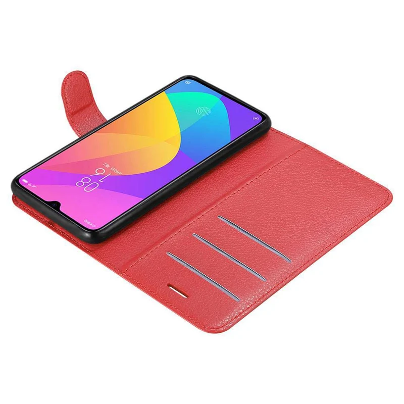 Cadorabo Hülle kompatibel mit Xiaomi Mi CC9 Schutzhülle mit Magnetverschluss, Standfunktion und Kartenfach