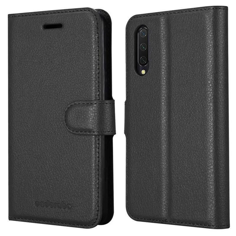 Cadorabo Hülle kompatibel mit Xiaomi Mi CC9 Schutzhülle mit Magnetverschluss, Standfunktion und Kartenfach