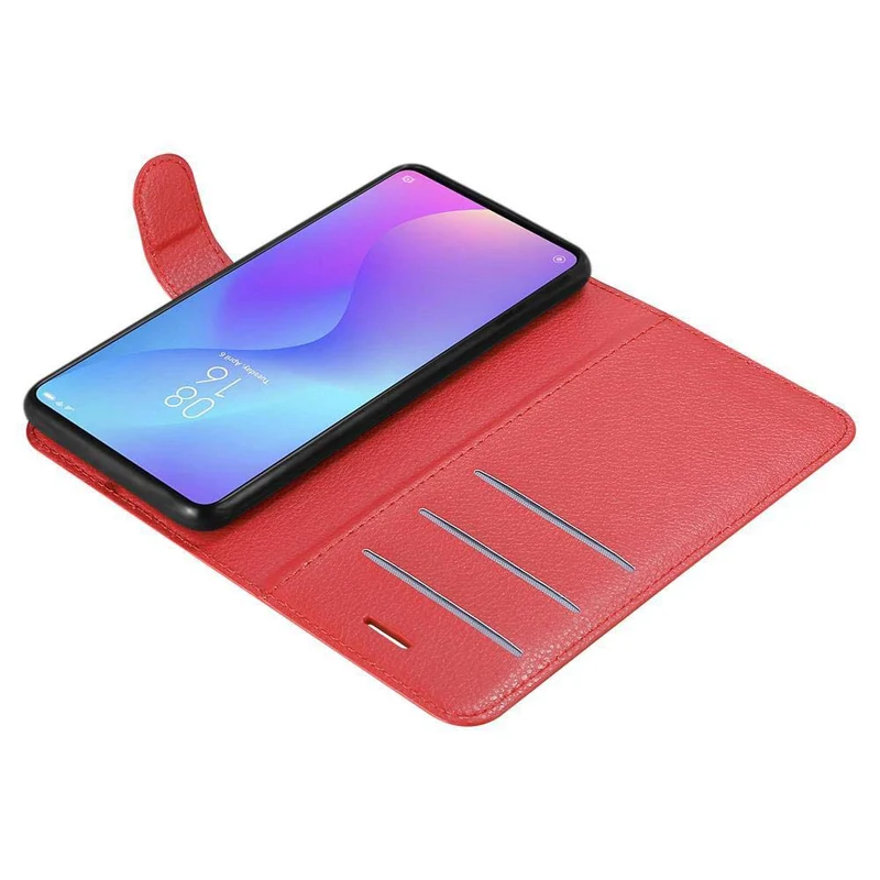 Cadorabo Hülle kompatibel mit Xiaomi Mi 9T / Mi 9T PRO / RedMi K20 / RedMi K20 PRO Schutzhülle mit Magnetverschluss, Standfunktion und Kartenfach