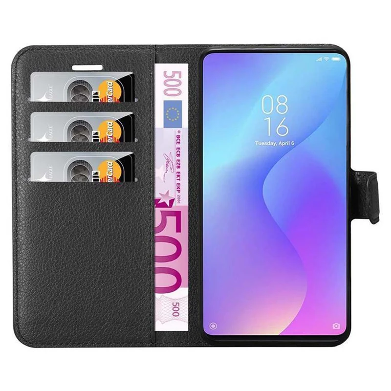 Cadorabo Hülle kompatibel mit Xiaomi Mi 9T / Mi 9T PRO / RedMi K20 / RedMi K20 PRO Schutzhülle mit Magnetverschluss, Standfunktion und Kartenfach