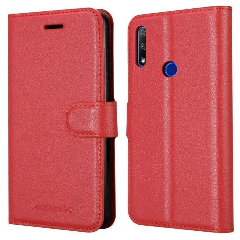 Cadorabo Hülle kompatibel mit Honor 9X Schutzhülle mit Magnetverschluss, Standfunktion und Kartenfach