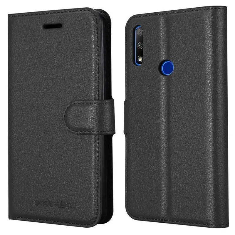 Cadorabo Hülle kompatibel mit Honor 9X Schutzhülle mit Magnetverschluss, Standfunktion und Kartenfach