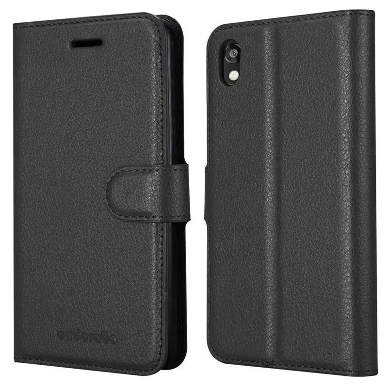 Cadorabo Hülle kompatibel mit Huawei Y5 2019 / Enjoy Play 8 / Honor 8S Schutzhülle mit Magnetverschluss, Standfunktion und Kartenfach