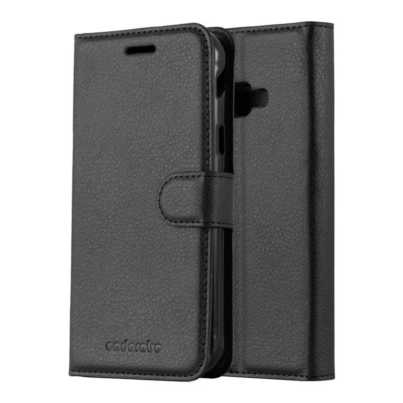 Cadorabo Hülle kompatibel mit Samsung Galaxy XCover 4 / XCover 4s Schutzhülle mit Magnetverschluss, Standfunktion und Kartenfach