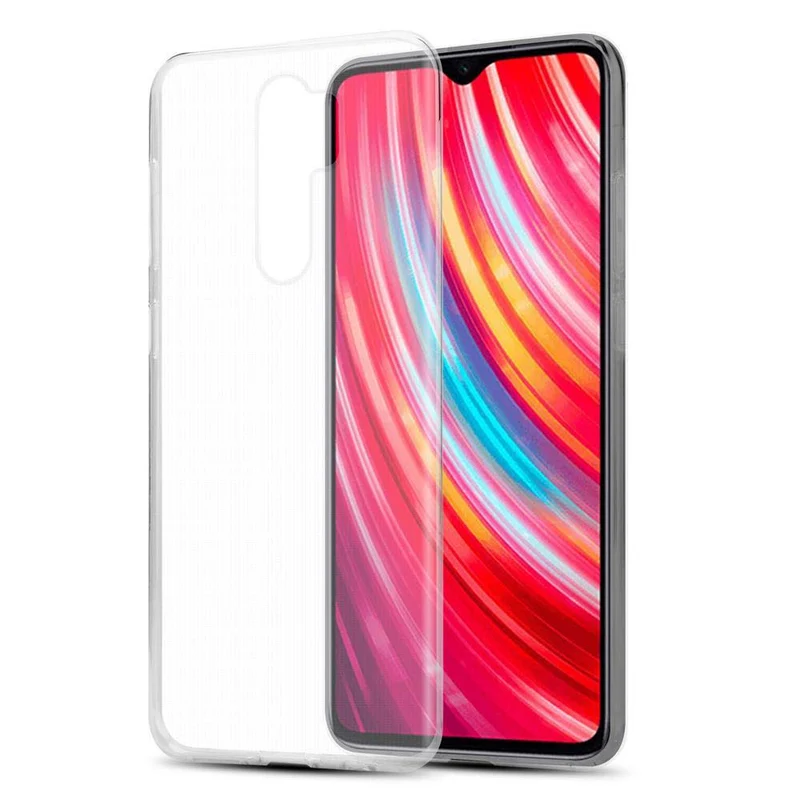 Cadorabo Hülle kompatibel mit Xiaomi RedMi NOTE 8 PRO Schutzhülle aus flexiblem TPU Silikon