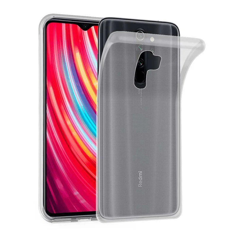 Cadorabo Hülle kompatibel mit Xiaomi RedMi NOTE 8 PRO Schutzhülle aus flexiblem TPU Silikon