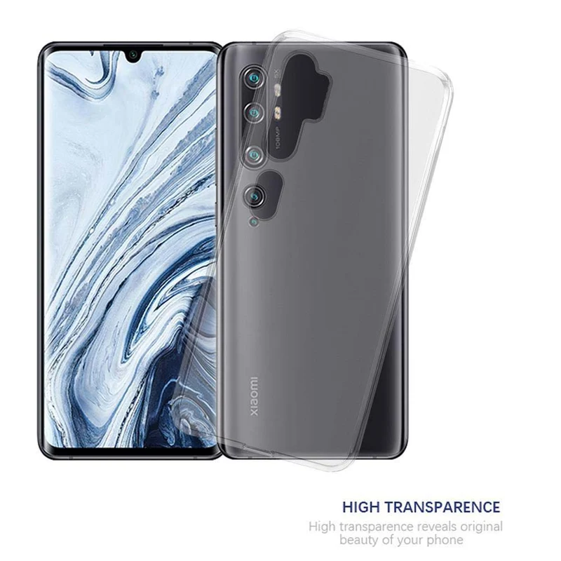 Cadorabo Hülle kompatibel mit Xiaomi RedMi NOTE 10 4G / RedMi NOTE 10S Schutzhülle aus flexiblem TPU Silikon