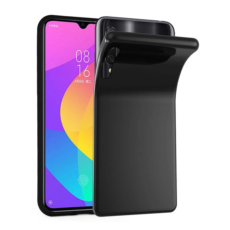 Cadorabo Hülle kompatibel mit Xiaomi Mi CC9 Schutzhülle aus flexiblem TPU Silikon