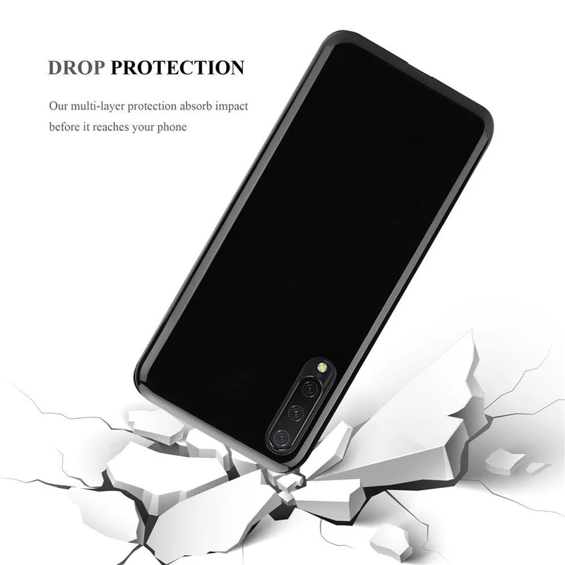 Cadorabo Hülle kompatibel mit Xiaomi Mi CC9 Schutzhülle aus flexiblem TPU Silikon