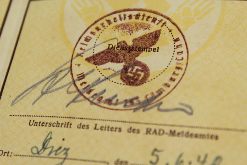 Karte der RAD-Jugendsektion