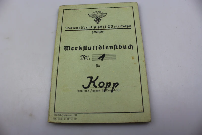 Dienstbuch NSFK