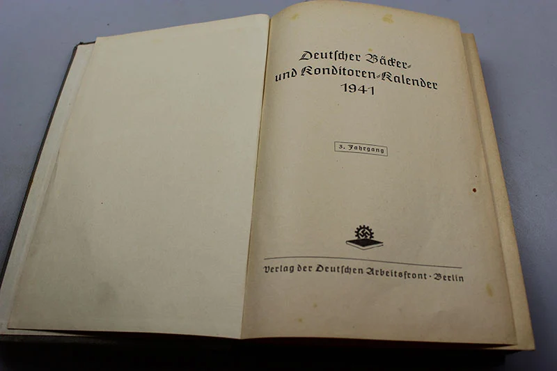 “Deutscher Bäcker und Konditoren Kalender 1941”