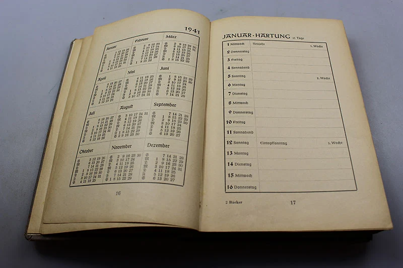 “Deutscher Bäcker und Konditoren Kalender 1941”