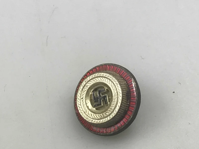 Emaillierte Kokarde Schirmmütze NSDAP,
