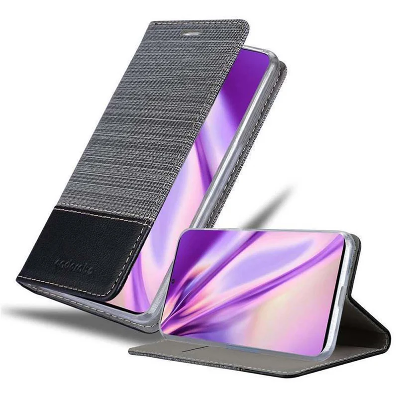 Cadorabo Hülle kompatibel mit Samsung Galaxy S20 PLUS Schutzhülle mit Magnetverschluss, Standfunktion und Kartenfach