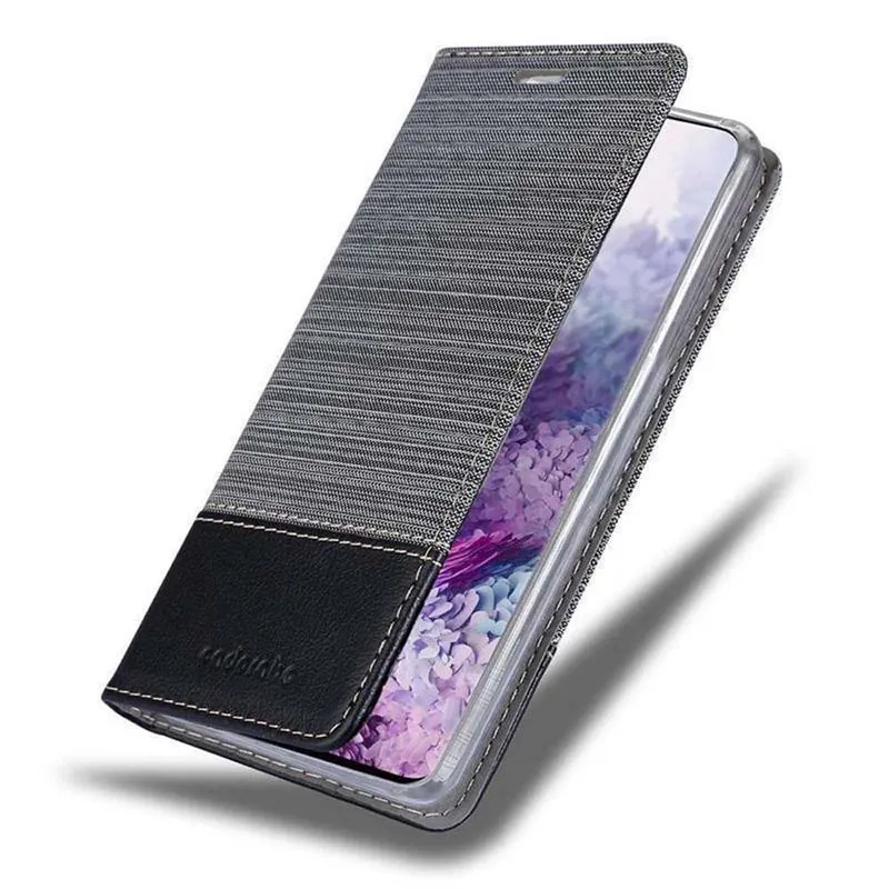 Cadorabo Hülle kompatibel mit Samsung Galaxy S20 PLUS Schutzhülle mit Magnetverschluss, Standfunktion und Kartenfach