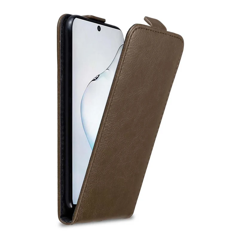 Cadorabo Hülle kompatibel mit Samsung Galaxy NOTE 10 Schutzhülle im Flip Design mit Magnetverschluss