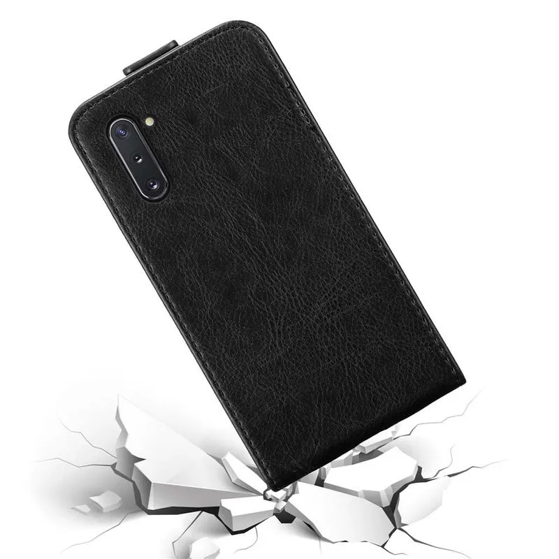 Cadorabo Hülle kompatibel mit Samsung Galaxy NOTE 10 Schutzhülle im Flip Design mit Magnetverschluss