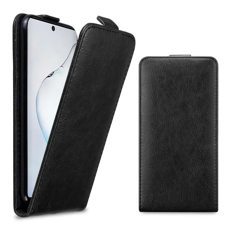 Cadorabo Hülle kompatibel mit Samsung Galaxy NOTE 10 Schutzhülle im Flip Design mit Magnetverschluss