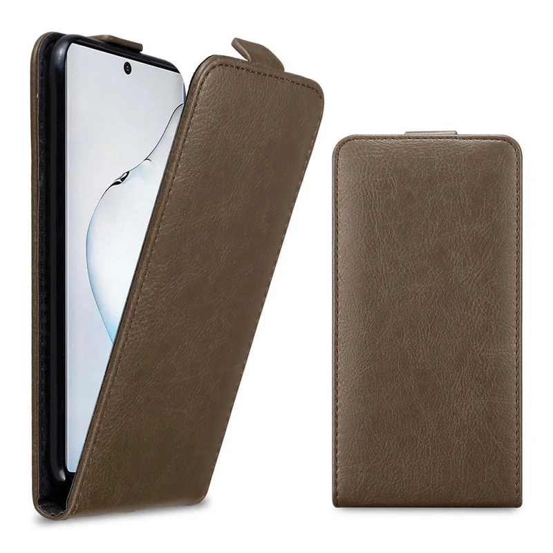Cadorabo Hülle kompatibel mit Samsung Galaxy NOTE 10 Schutzhülle im Flip Design mit Magnetverschluss