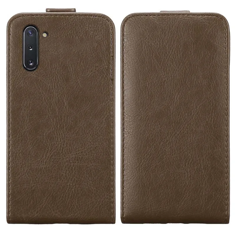 Cadorabo Hülle kompatibel mit Samsung Galaxy NOTE 10 Schutzhülle im Flip Design mit Magnetverschluss