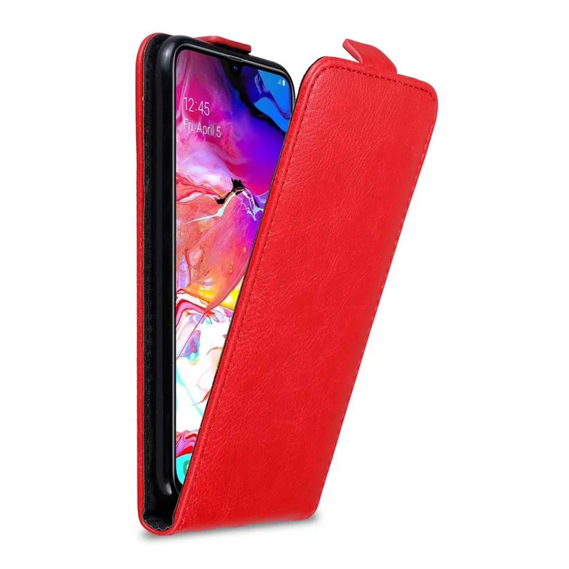 Cadorabo Hülle kompatibel mit Samsung Galaxy A70 / A70s Schutzhülle im Flip Design mit Magnetverschluss