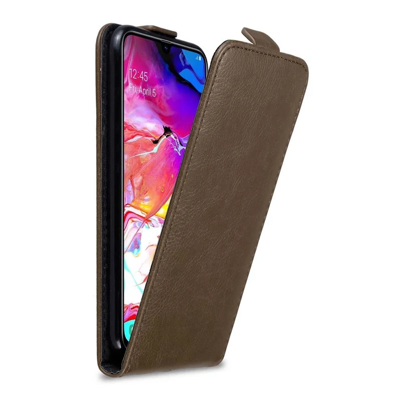 Cadorabo Hülle kompatibel mit Samsung Galaxy A70 / A70s Schutzhülle im Flip Design mit Magnetverschluss