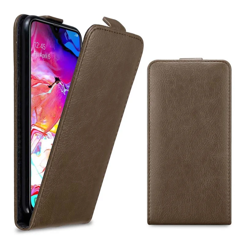Cadorabo Hülle kompatibel mit Samsung Galaxy A70 / A70s Schutzhülle im Flip Design mit Magnetverschluss