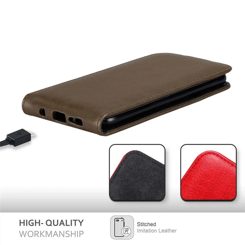 Cadorabo Hülle kompatibel mit Samsung Galaxy A70 / A70s Schutzhülle im Flip Design mit Magnetverschluss