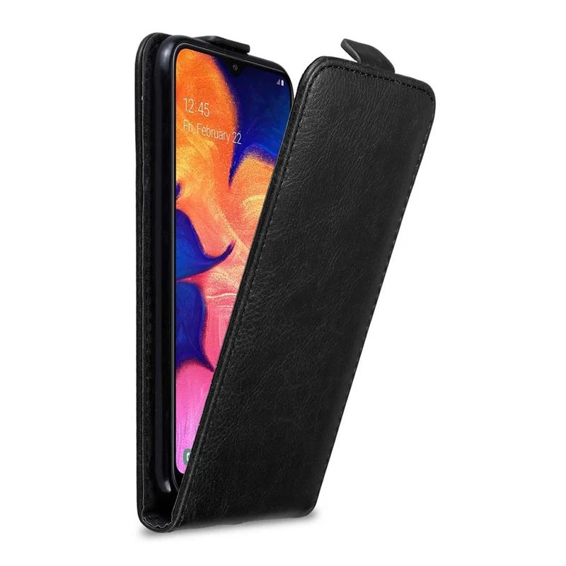Cadorabo Hülle kompatibel mit Samsung Galaxy A10 / M10 Schutzhülle im Flip Design mit Magnetverschluss