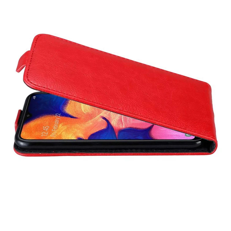 Cadorabo Hülle kompatibel mit Samsung Galaxy A10 / M10 Schutzhülle im Flip Design mit Magnetverschluss