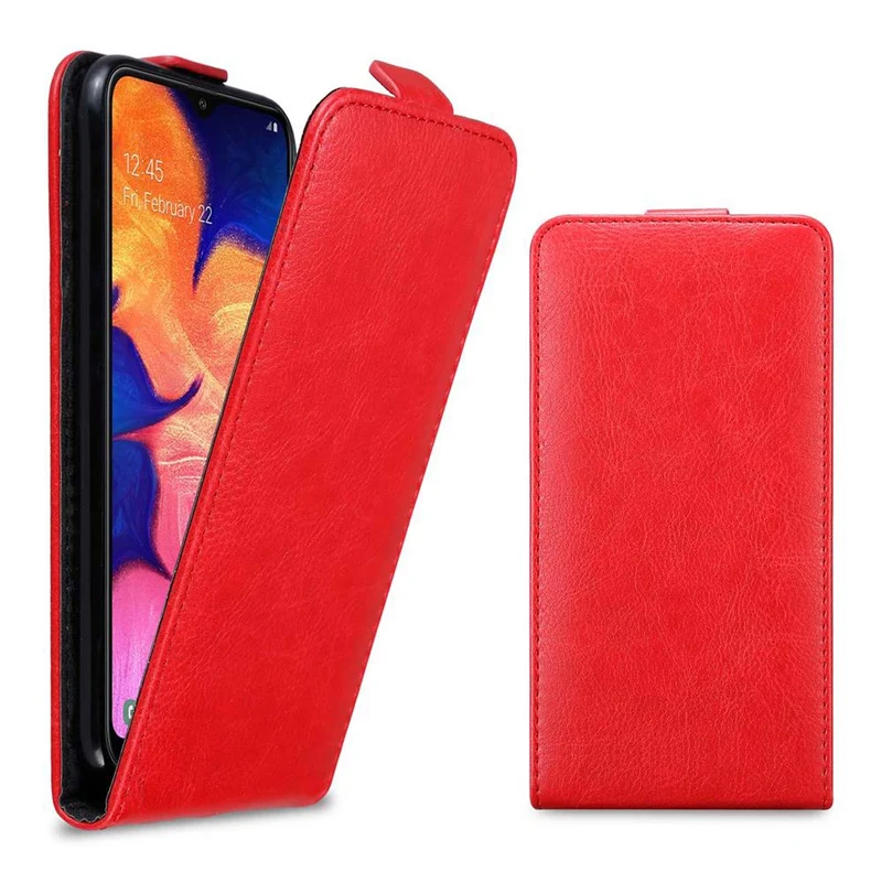 Cadorabo Hülle kompatibel mit Samsung Galaxy A10 / M10 Schutzhülle im Flip Design mit Magnetverschluss