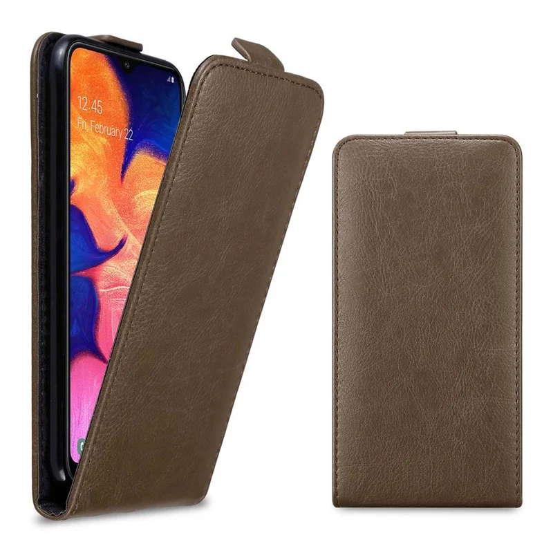 Cadorabo Hülle kompatibel mit Samsung Galaxy A10 / M10 Schutzhülle im Flip Design mit Magnetverschluss