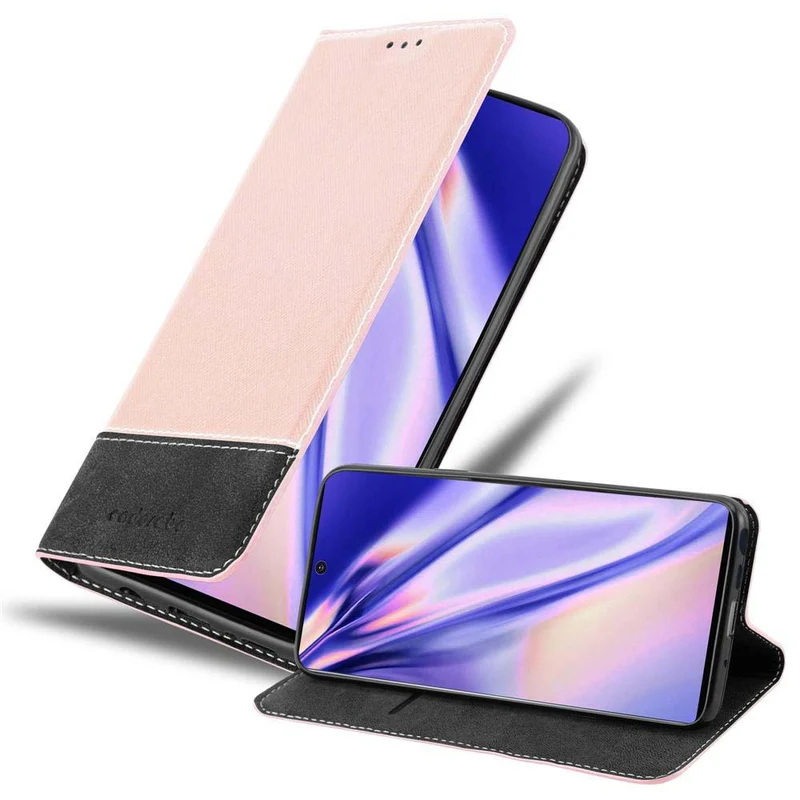 Cadorabo Hülle kompatibel mit Samsung Galaxy NOTE 10 Schutzhülle mit Magnetverschluss, Standfunktion und Kartenfach