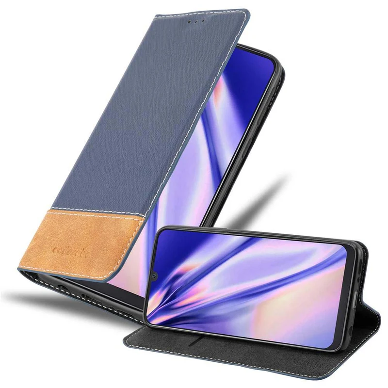 Cadorabo Hülle kompatibel mit Samsung Galaxy A50 4G / A50s / A30s Schutzhülle mit Magnetverschluss, Standfunktion und Kartenfach