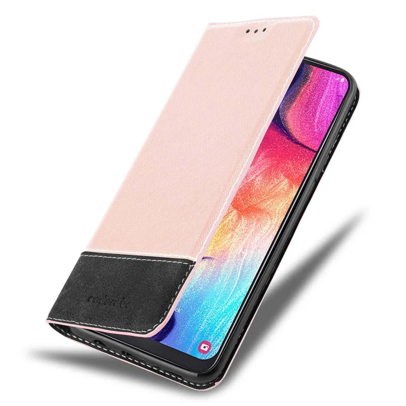 Cadorabo Hülle kompatibel mit Samsung Galaxy A50 4G / A50s / A30s Schutzhülle mit Magnetverschluss, Standfunktion und Kartenfach